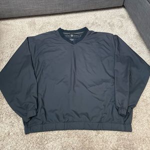 Nike Golf Black Pullover Windbreaker Size L